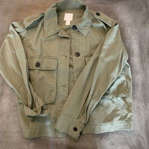 Brand New Army Green Jacket Oversized Streetwear Fit